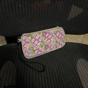 Watercolor Trifold Clutch Wallet